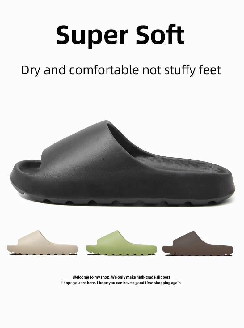 Men's EVA home bathroom anti slip slippers（Product does not come with packaging box）