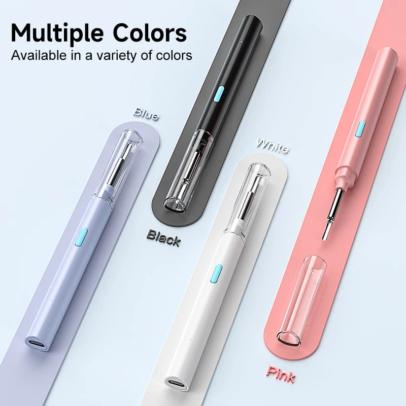 Visual Ear Cleaner Video Ear Camera 4.2mm Ear Picking WIFI Ear Endoscope With 6LEDs Digital Ear Wax Removal Tool Ear Spoon Kit