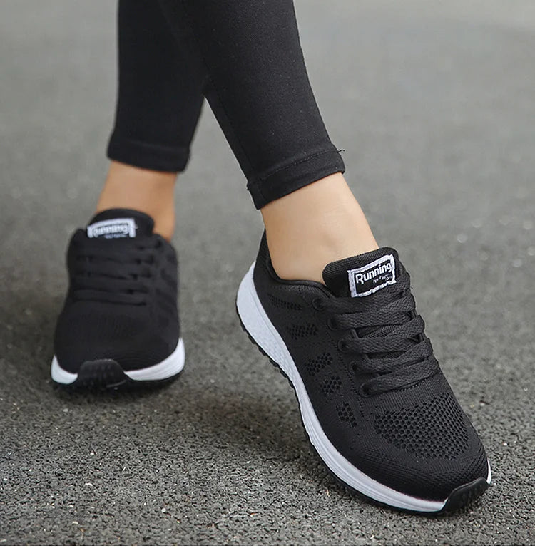 Women's Sports Shoes White Sneakers Lightweight Gym Shoes For Woman Spring Summer Sneaker High Quality Shoes Women Casual Tenis