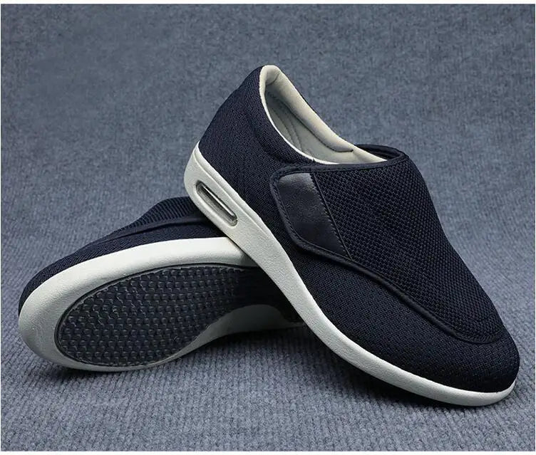 XIHAHA New Casual Orthopedics Wide Feet Swollen Shoes Thumb Eversion Adjusting Soft Comfortable Diabetic Shoe Walking Shoes