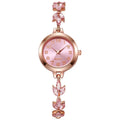 Elegant Women Watches Luxury Rhinestone Bracelet Bracelet Quartz Watch Reloj Mujer Girls Clock Gift（Without Box）