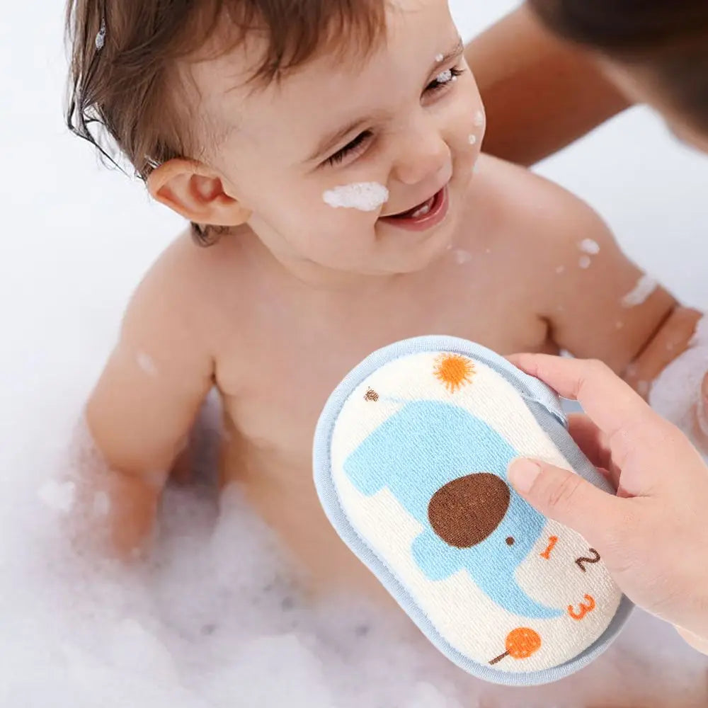 Bath Ball Brushe Comfortable Soft Towel Infant Children Rub Baby Rubbing Body Wash Sponge Bathroom Accessories Dead Skin Remover