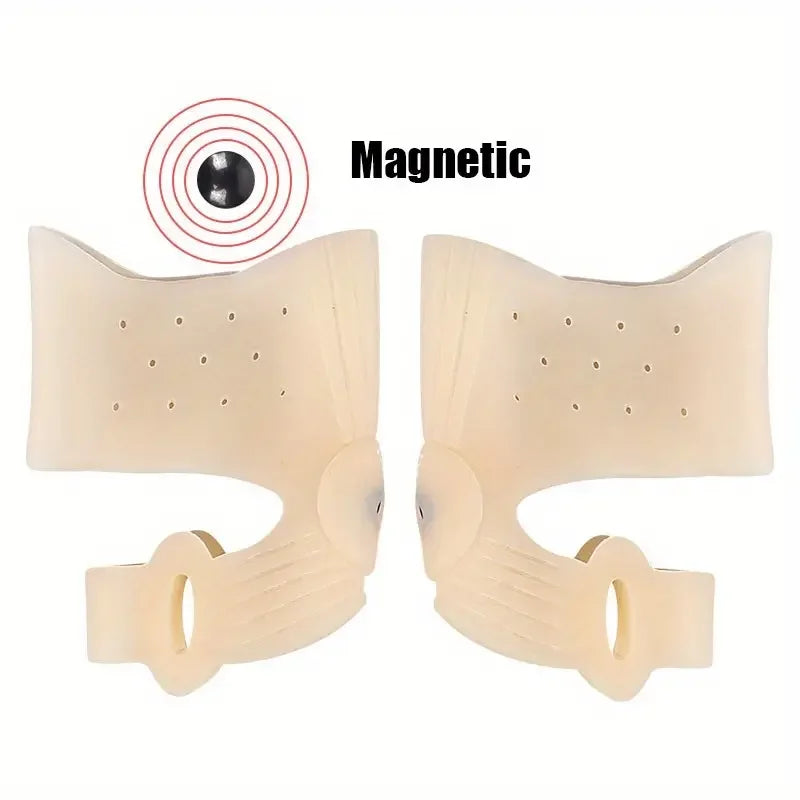1 Pair of Silicone Bunion Adjusters - Soft and Comfortable Relief for Foot Pain, Perfect for Night and Home Use