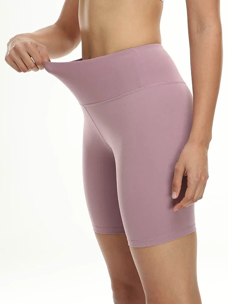 14 Colors 2023 Sexy Gym Shorts Woman Skinny Stretch High Waist Solid Color Shorts Beautiful Coquette Exercise