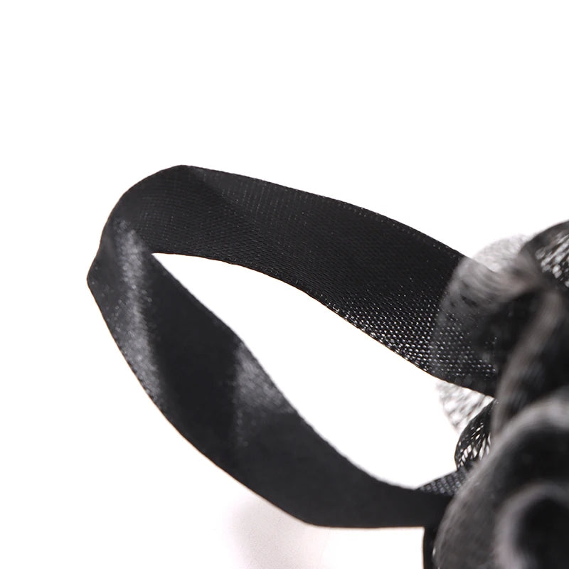 1PC Bamboo charcoal body bathing sponge brushs bath with natural Exfoliator shower flower Bathing dry body brush