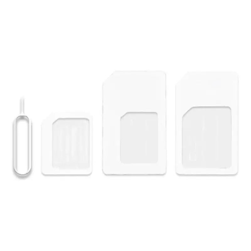 NanoSIM Card to Micro Standard Adapter Converter For Tablet Phone SIM Card Adapter Convert Universal Phones For Nano Sim 4 In 1