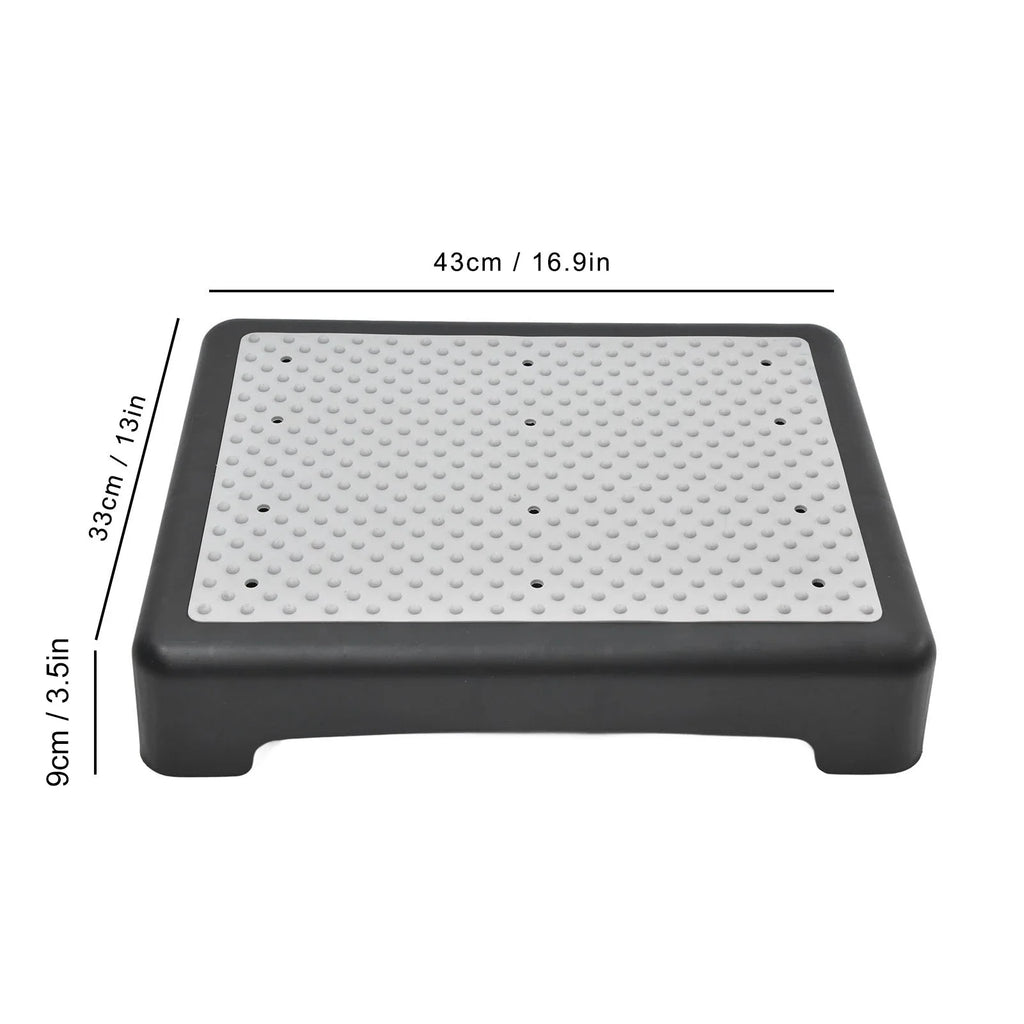 Anti Slip Half Step Stackable Elderly Half Step Outdoor Riser Step Stool for Household Garden