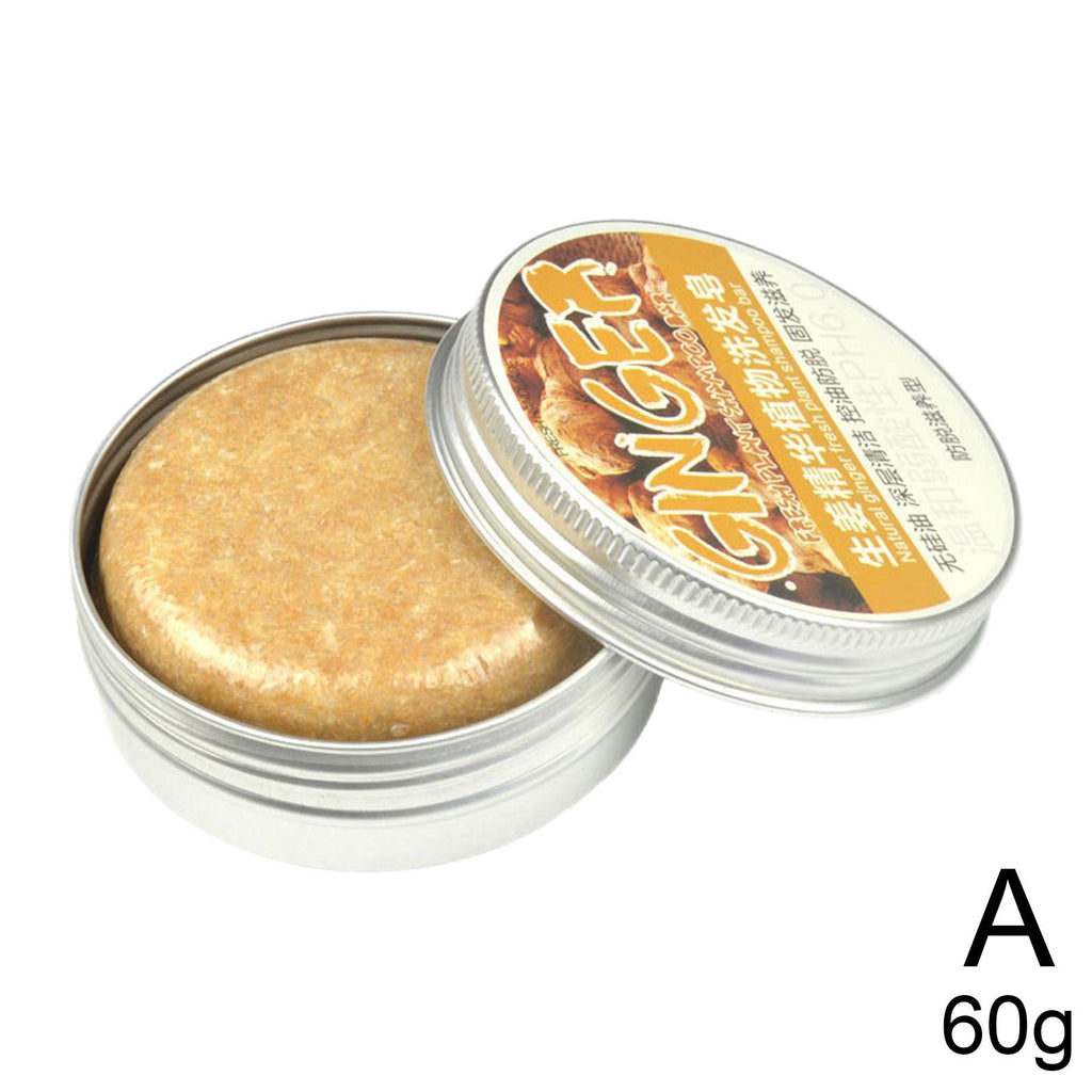 1/3/5/10pcs Ginger Polygonum Soap Shampoo Soap Cold Processed Soap Hair Shampoo Bar Pure Plant Hair Shampoos Hair Care