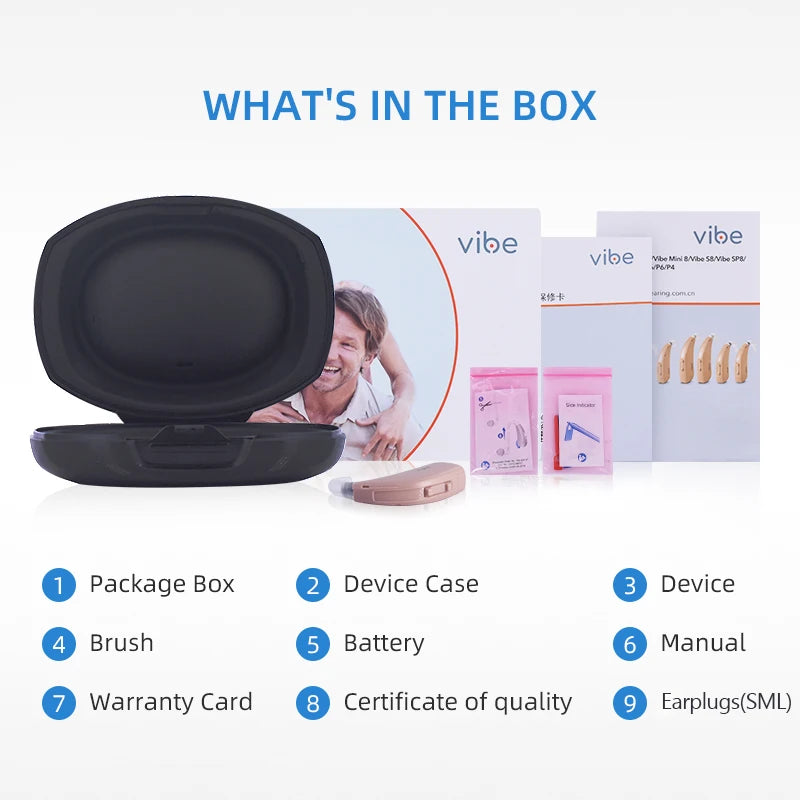 Siemens Vibe 140db Super Power Hearing Aids 8 Channel Digital Hearing Aid For Severe to Profound Deaf App Programmable Ear Aids