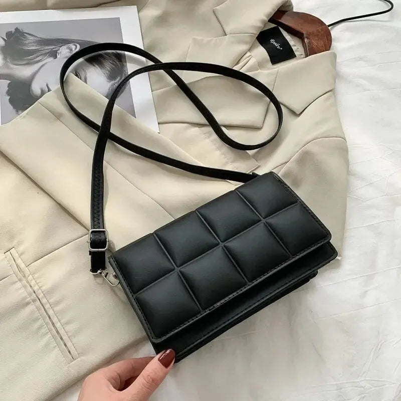 2025 Fashion Brand Designer Women Shoulder Bag Small PU Leather Female Crossbody Bag Trend Classic Handle Handbag Women