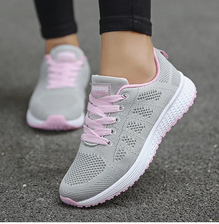 Women's Sports Shoes White Sneakers Lightweight Gym Shoes For Woman Spring Summer Sneaker High Quality Shoes Women Casual Tenis
