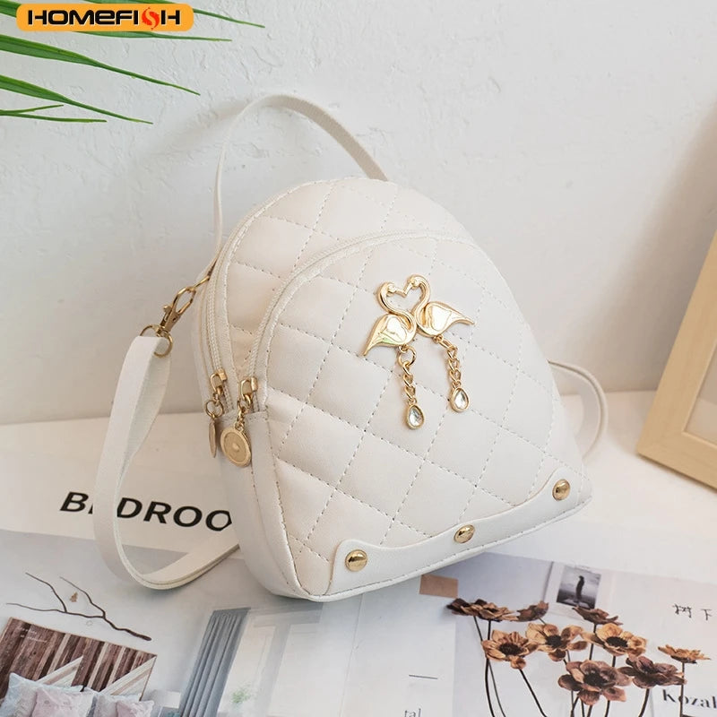 HOMEFISH Women Fashion Backpack Ins New Style Female Handbag Leisure Mini Fashion Women Backpacks Phone Packs MIni Backpack