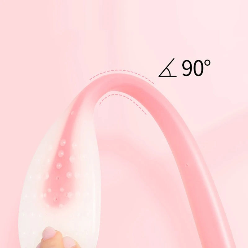 【Multi-Function Lotion Sunscreen Ointment Applicator Silicone Long Handle Body Cleaner Shower Brush Sunscreen Back Applicator】