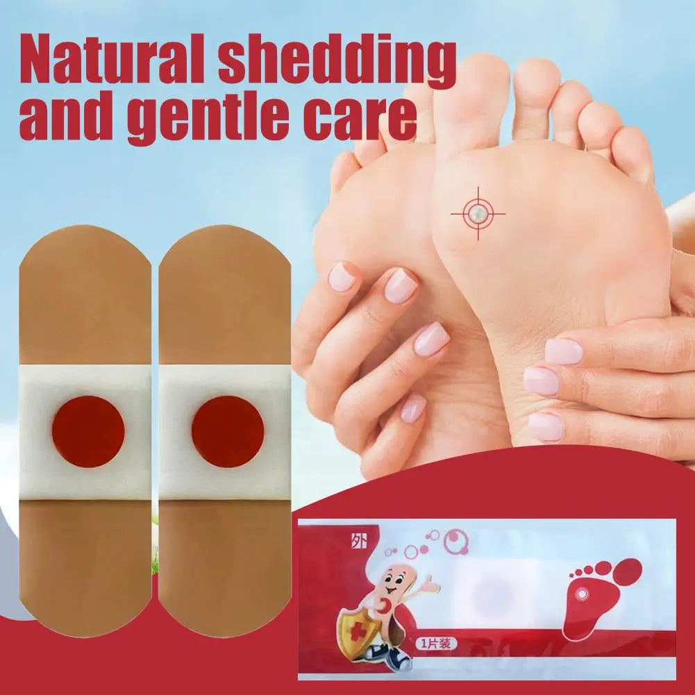 10Pcs Corn Remover Pads for Feet Foot Care Plaster Remove Callus Dead Skin Thorn Treatment Patch
