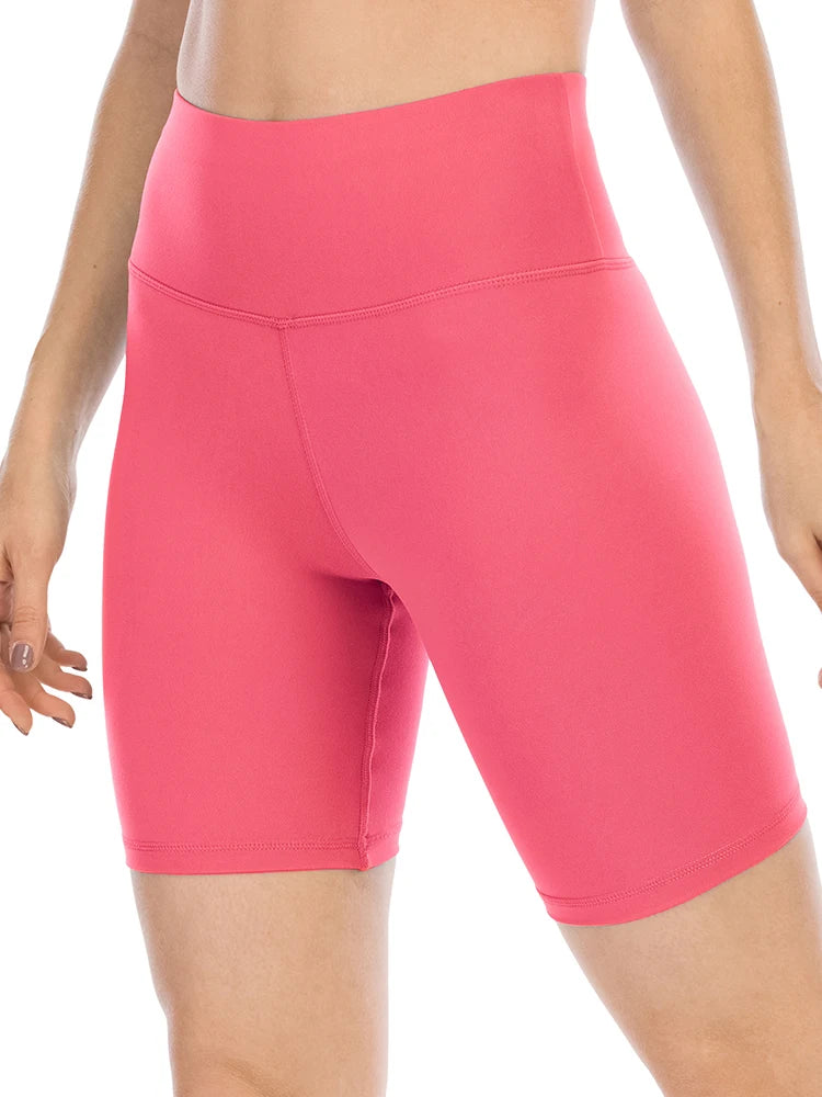 14 Colors 2023 Sexy Gym Shorts Woman Skinny Stretch High Waist Solid Color Shorts Beautiful Coquette Exercise