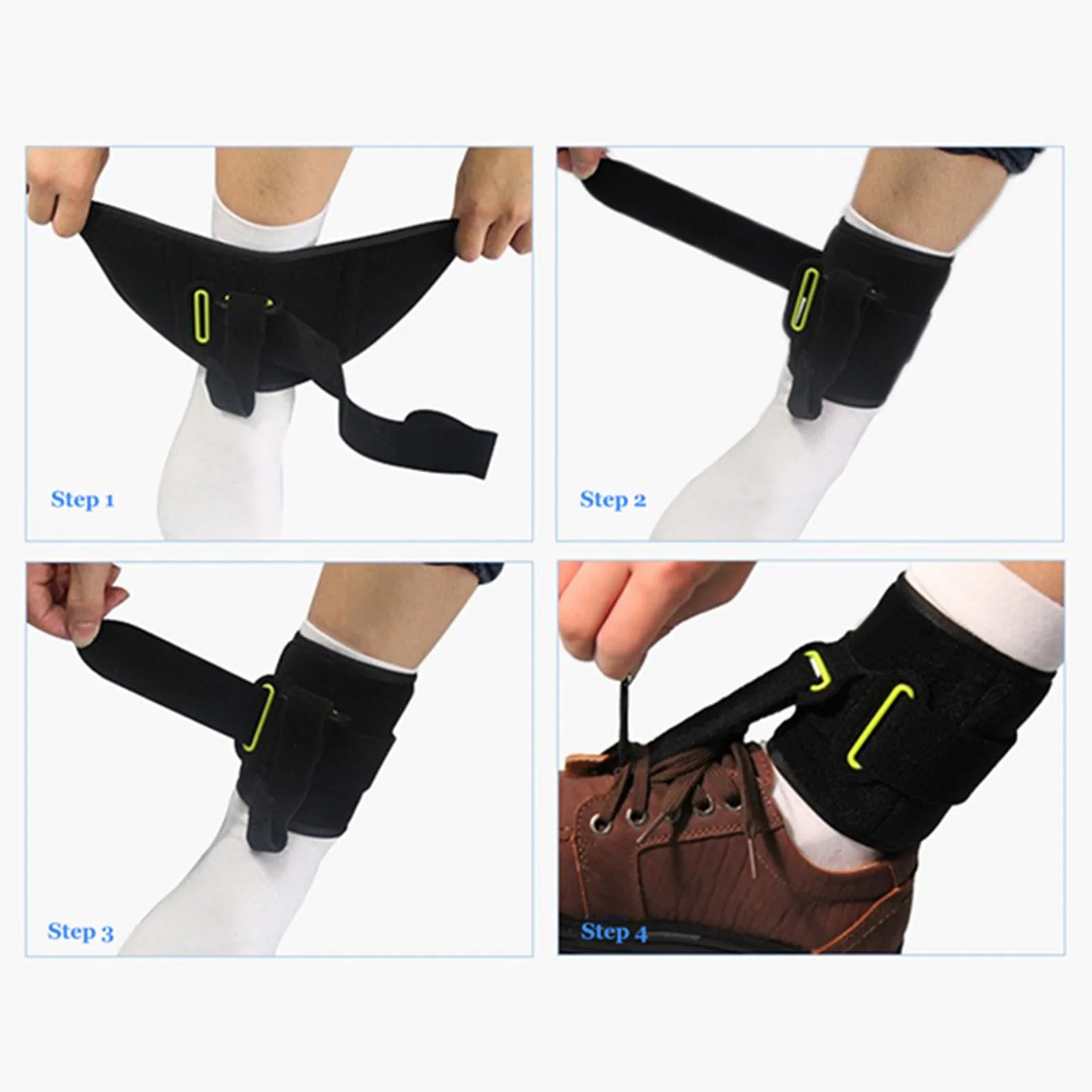 Adjustable Ankle Support Foot Drop Orthotic Tool Foot Drop Postural Corrector Adjustable Ankle Day Brace Support Feet Care Tool