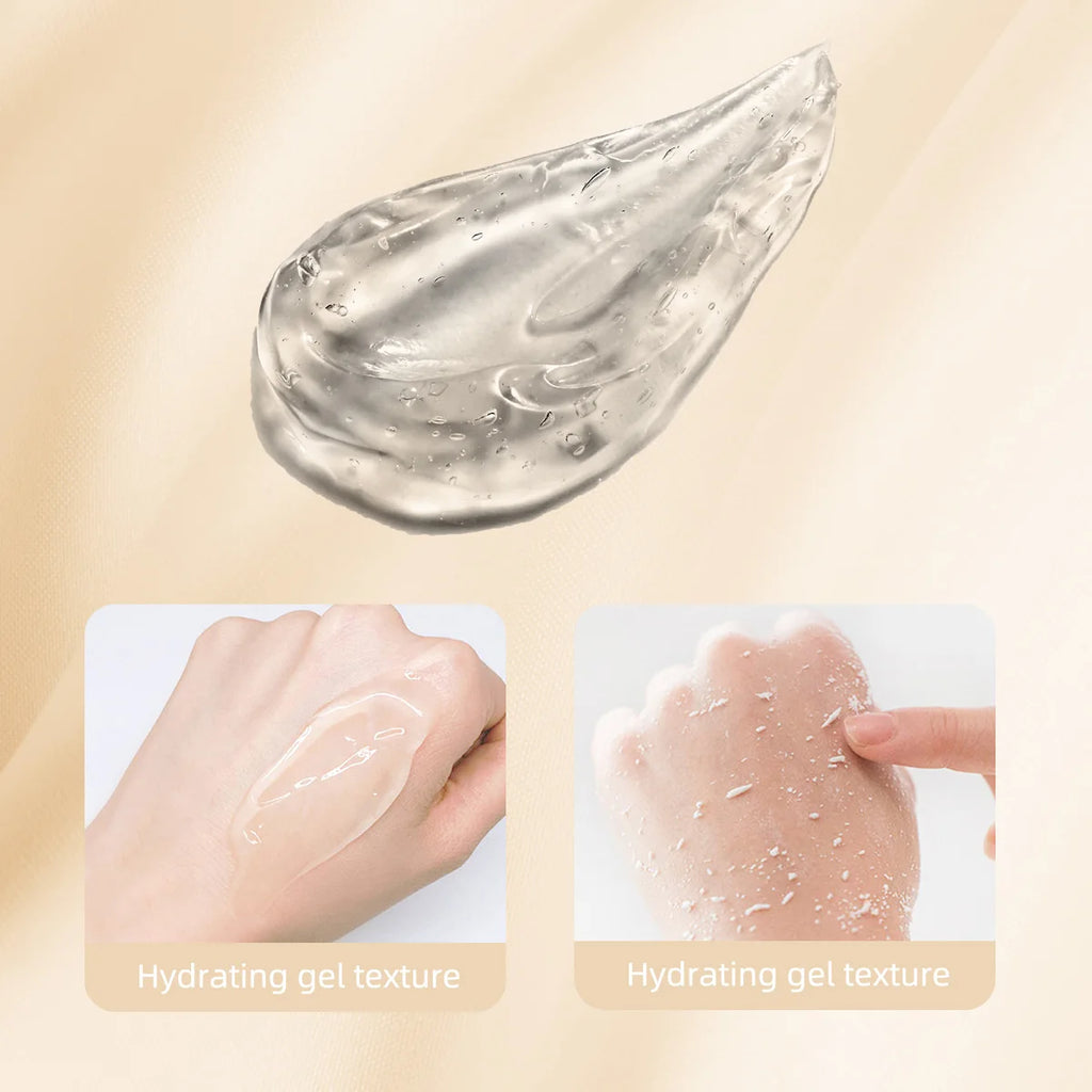 200ml Orange Scrub Gel is suitable for all skin types, gently removes dead skin cells, moisturizes and brightens the skin tone
