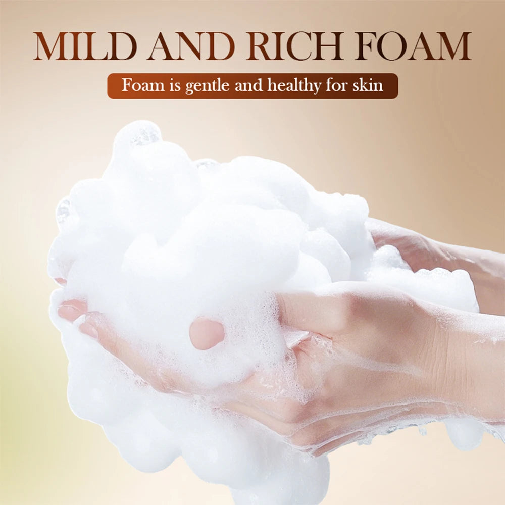 Natural Persimmon Soap Body Cleaning Fragrance Freshness Underarm Leg Bath Cleansers Remove Stains Face Soap Tender Skin Care