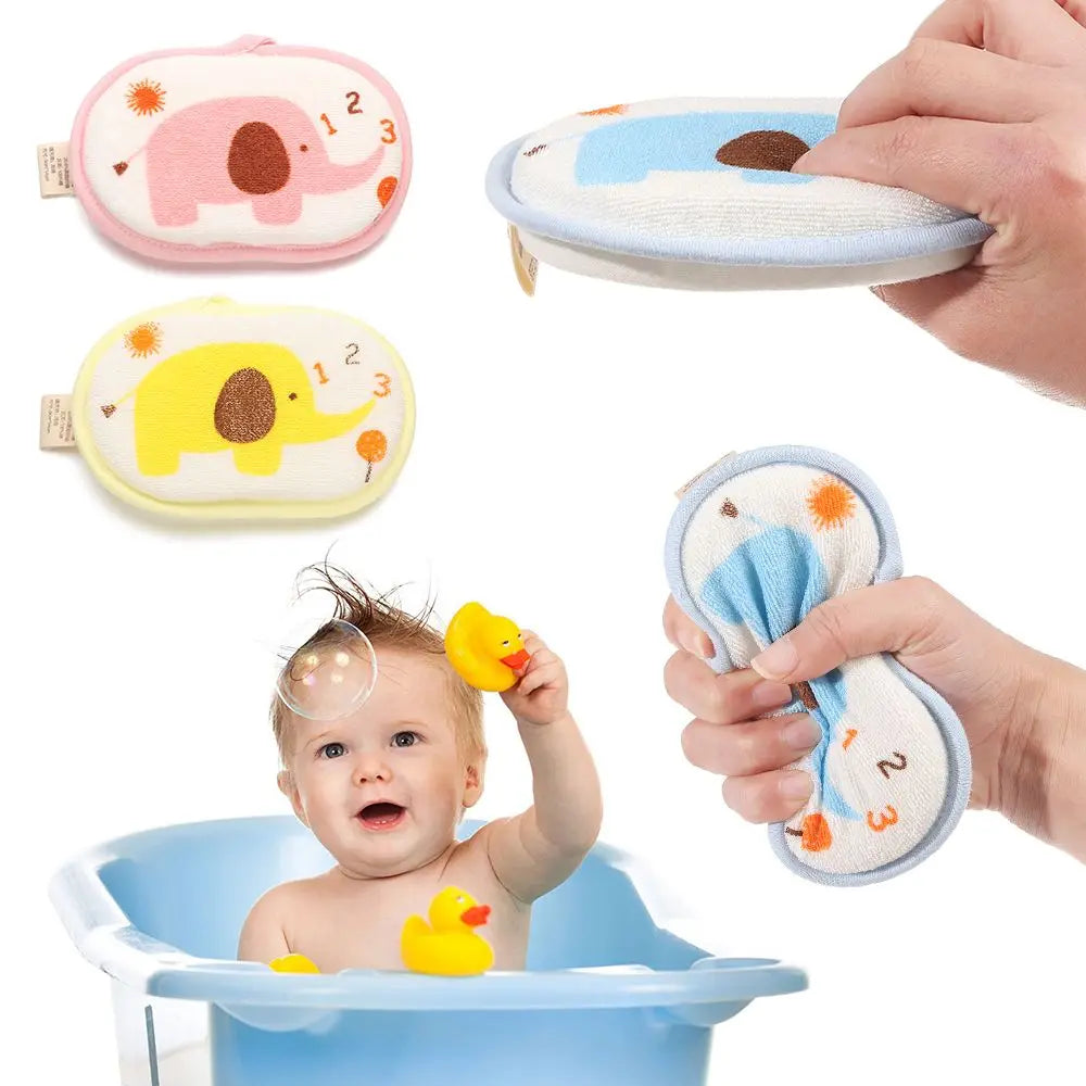 Bath Ball Brushe Comfortable Soft Towel Infant Children Rub Baby Rubbing Body Wash Sponge Bathroom Accessories Dead Skin Remover