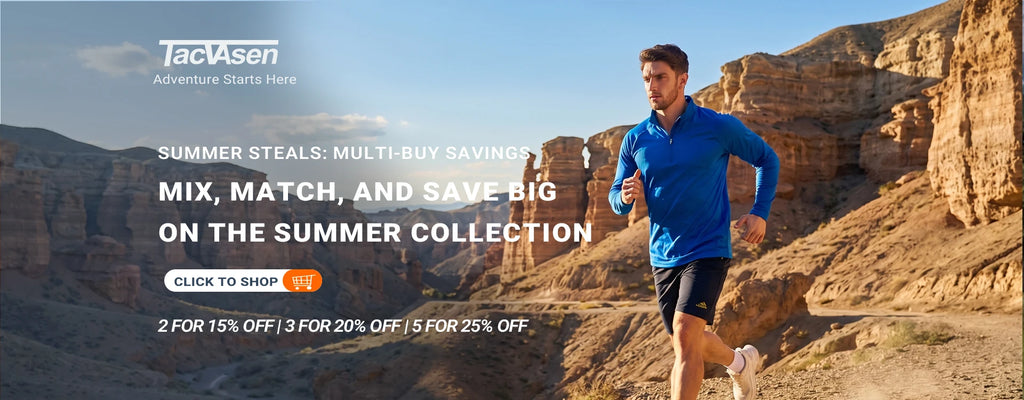 TACVASEN UPF 50+ Sun Protection Fishing Shirts Men's Quick Dry Long Sleeve Shirts Mesh Breathable Hiking Work Cargo Shirts
