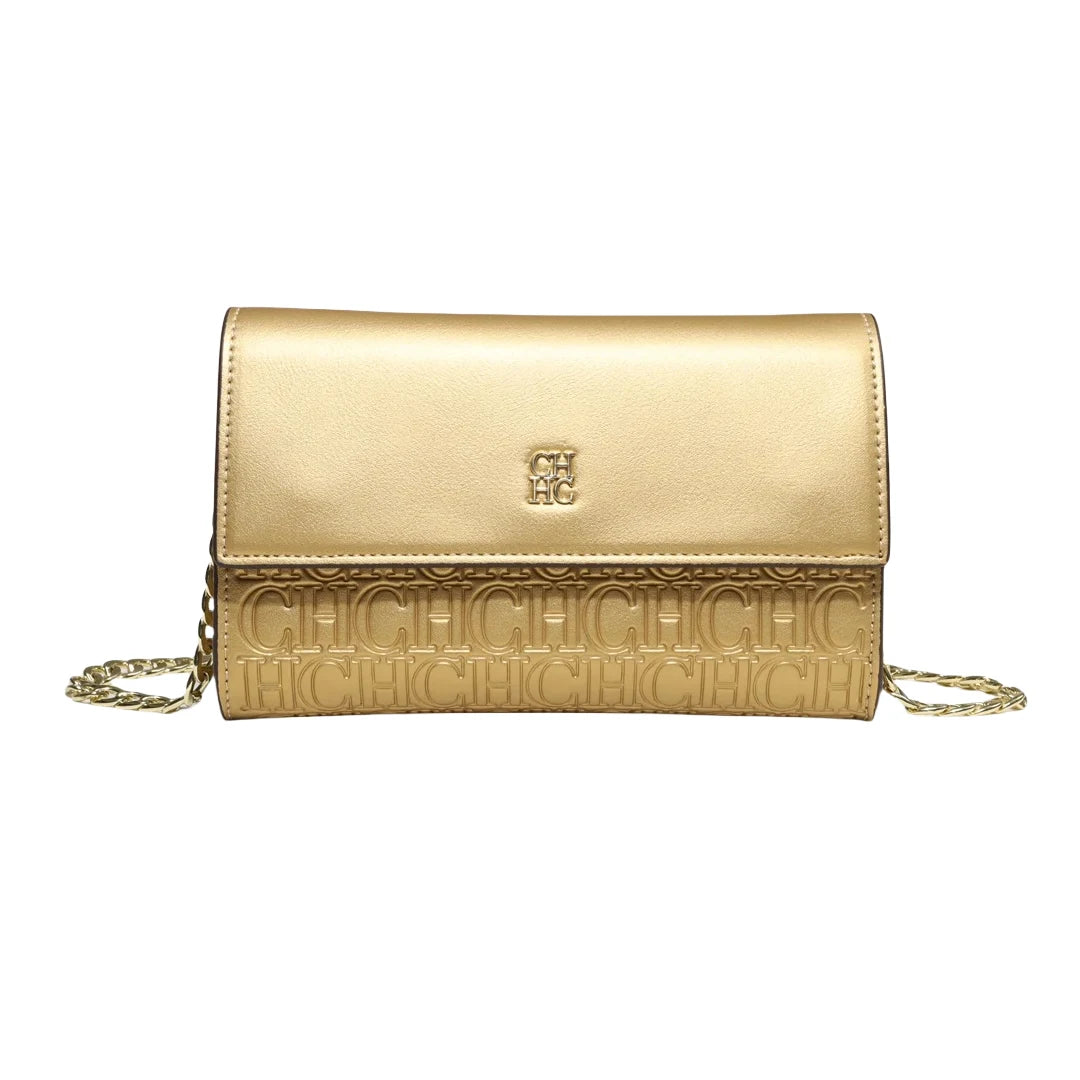 CH Fashion Women's Shoulder Bag with Letter Printing Design 2025 Festival Essential Versatile Women's Chain Bag
