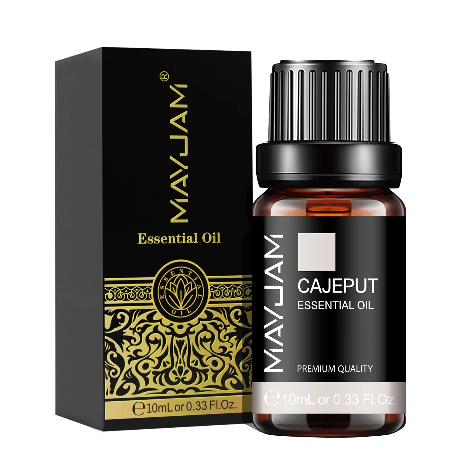 MAYJAM 10ML Lavender Lemongrass Jasmine Vanilla Eucalyptus Rose Lemon Essential Oil For Humidifier Diffuser Candle Making