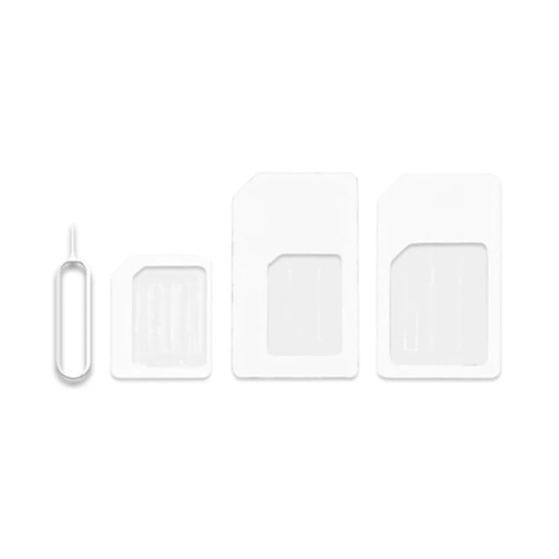 NanoSIM Card to Micro Standard Adapter Converter For Tablet Phone SIM Card Adapter Convert Universal Phones For Nano Sim 4 In 1
