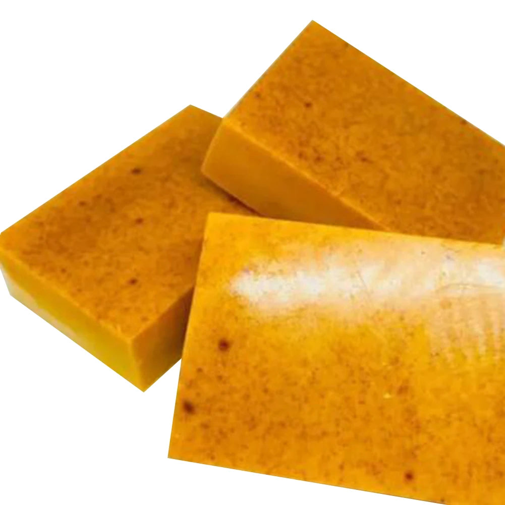 100g Turmeric Lemon Acid Handmade Soap,Skin Brightening Soaps,Face Care Supplies,Body Cleanser,Hand Wash,Foaming Mesh Net 비누
