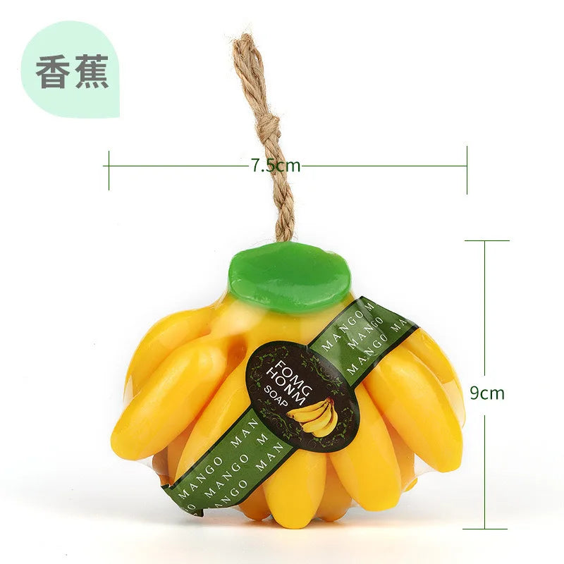 Thailand Fruit Essential Oil Children's Bath Soap Fruit Imitation Soap Mango Sunflower Banana Vegetable Soap