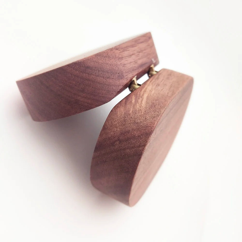 Tangula Custom Men's Stainless Steel Cufflinks For Groom Initials Cufflinks With Oak Gift Box Wedding Bridegroom Jewelry Gift