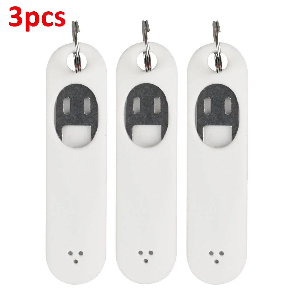 Anti-Lost Sim Card Eject Pin Needle with Storage Case Universal Mobile Phone Steel Ejector Pin SIM Card Tray Opener Keyring