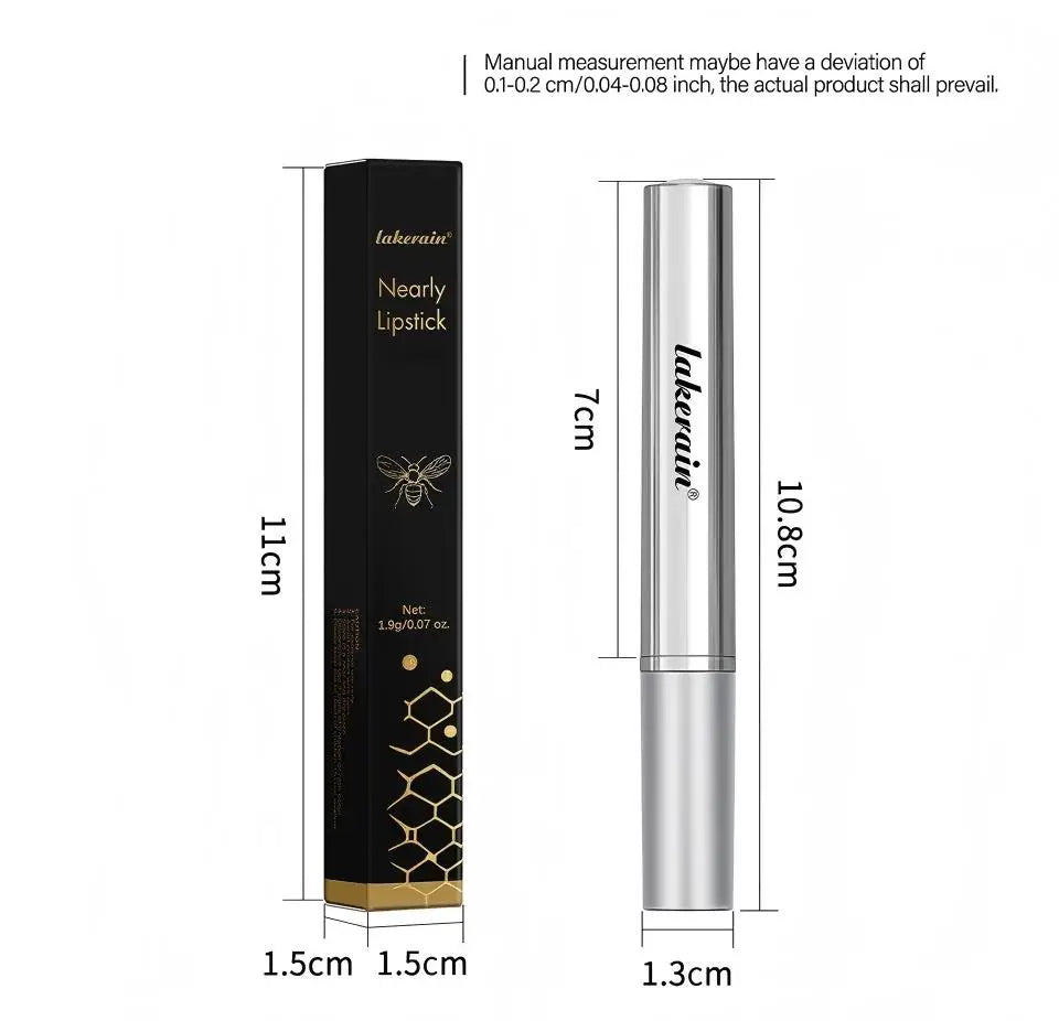 Lakerain Nearly Lipstick Colorless Lip Balm Long Lasting Hygienic Moisturizing Lips Plumper Nourish Makeup Lip Care Cosmetics