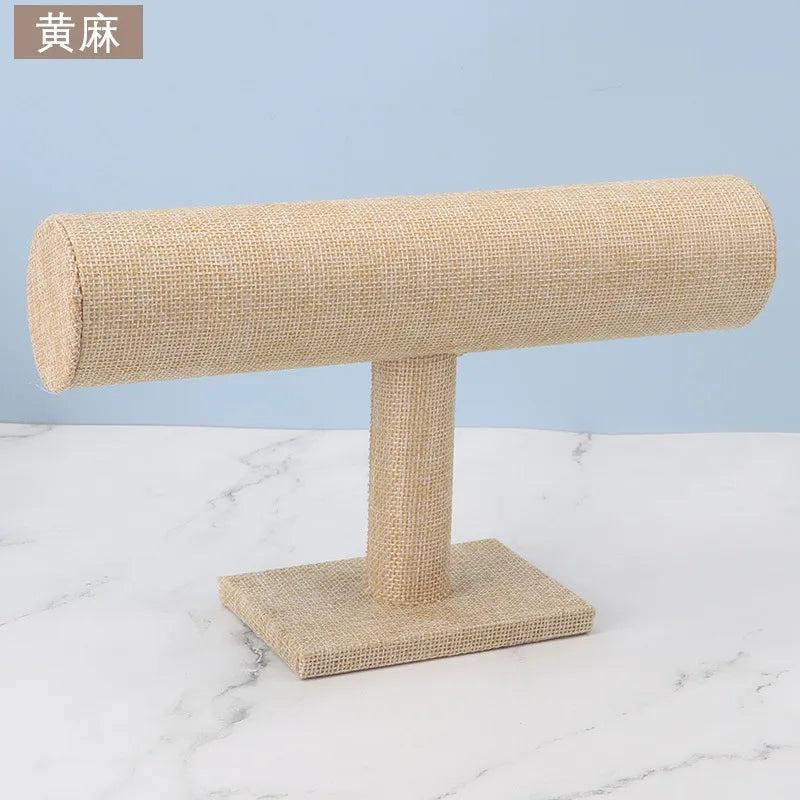 Cross-border Popular Jewelry Display Frame, Suede Bangle Frame, Display Props Shelf, Bangle Bracelet Hair Ring Display Props