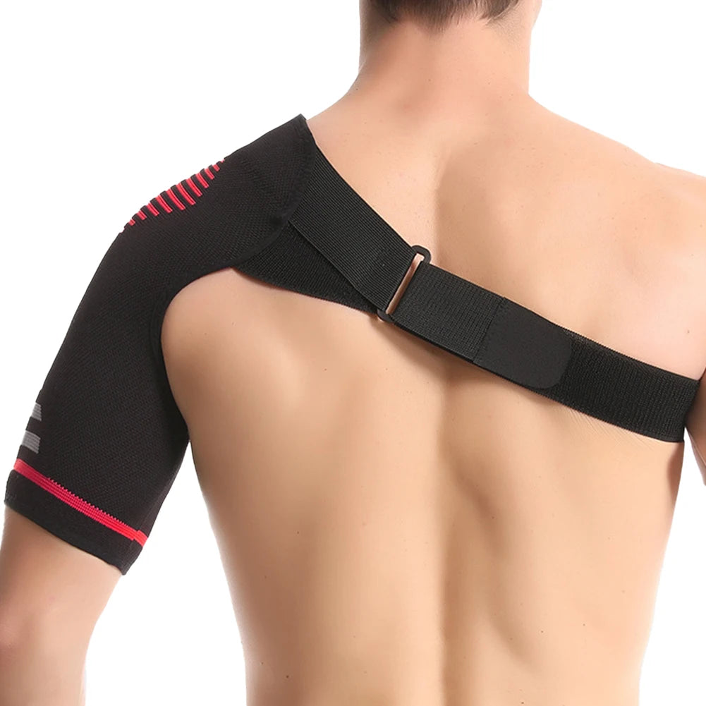 Recovery Shoulder Brace for Men Women,Shoulder Stability Support Brace,Adjustable Fit Sleeve Wrap,Relief for Shoulder Injuries