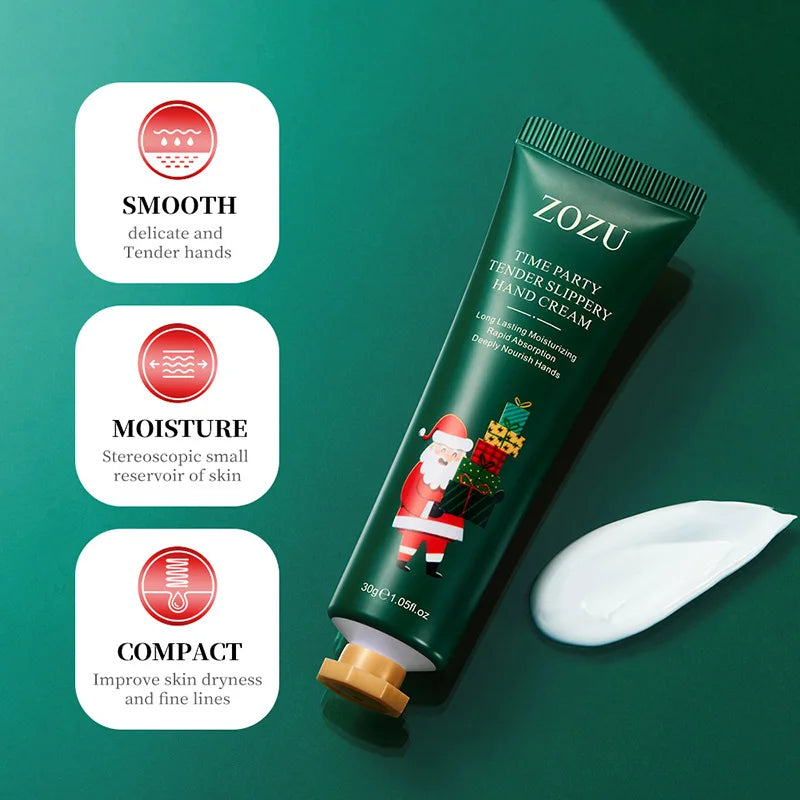 Rice Hand Cream Volumizing Rejuvenating Nourishing Moisturizing Refreshing Non-Greasy Hand Care Cream 30g