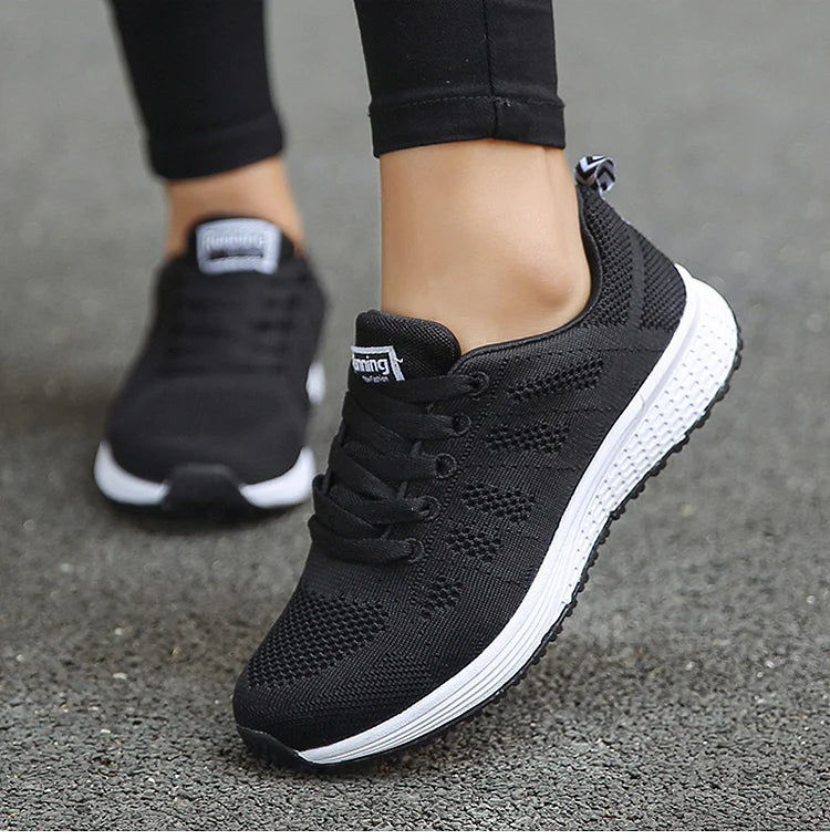 Women's Sports Shoes White Sneakers Lightweight Gym Shoes For Woman Spring Summer Sneaker High Quality Shoes Women Casual Tenis