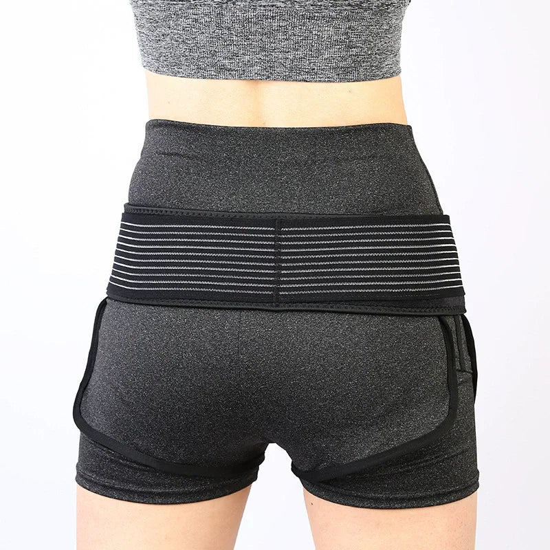 Sacroiliac SI Joint Hip Belt Lower Back Support Brace For Men Women Pelvic Support Belt Trochanter Belts Sciatica Pelvis Lumbar