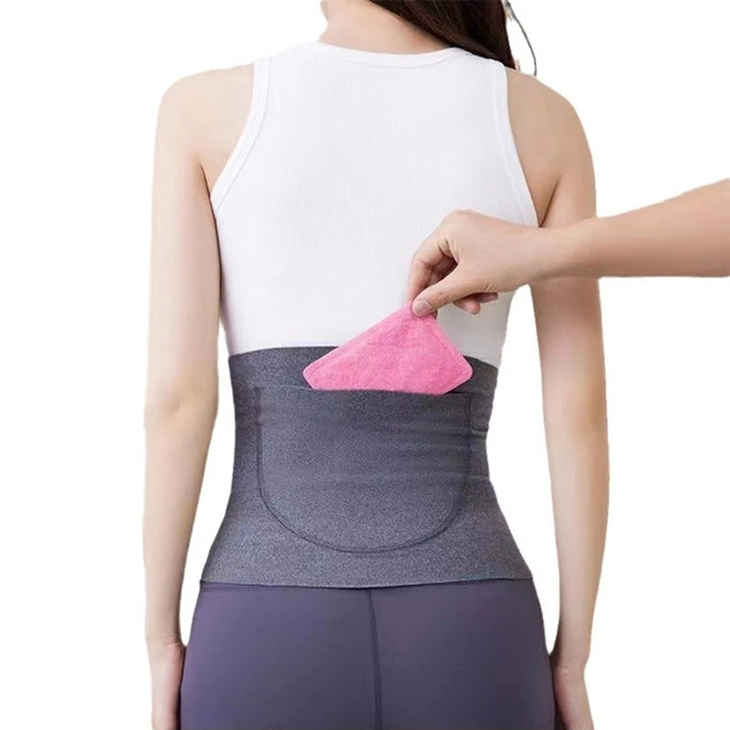 High Quality Self-Heating With Pockets Warm Waistband Elasticity Waist Support Belt Lower Back Lumbar Back Brace