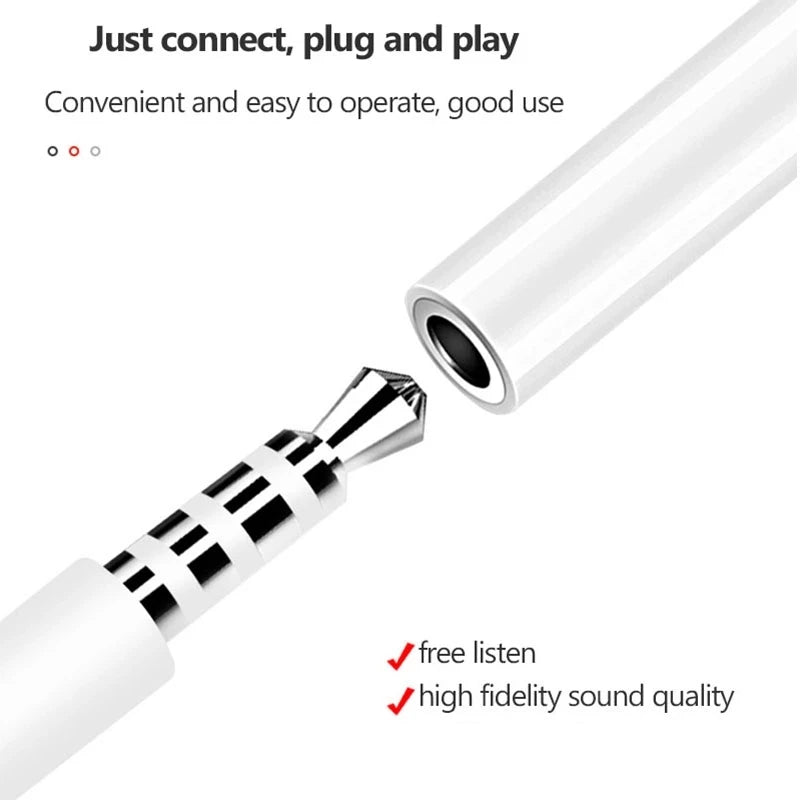 NNBILI For Lighting Headphone Adapter for IPhone 11 12 13 14 PM 12Mini SE 2020 XS XR X 8 7 + IOS To 3.5 Mm Jack AUX Audio Cable