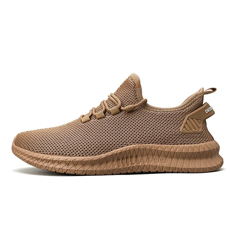 Summer Mesh Men Shoes Breathable Mens Sneakers Trendy Lightweight Walking Big Size Man Tenis Shoes Zapatillas Hombre