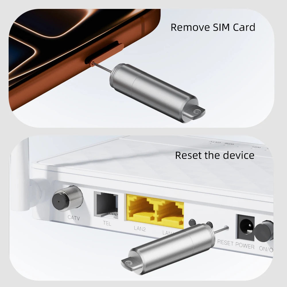 SIM Card Tray Removal Tool Eject Pin Earbuds Cleaning Brush Reset Tool Needle Opener Cleaner Pen Kit for iPhone Headphone