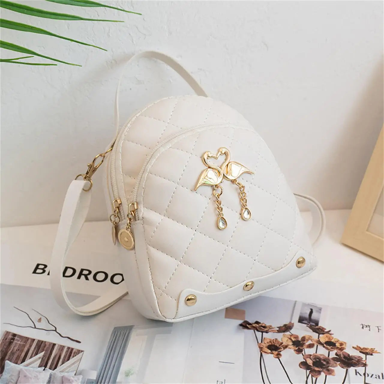 HOMEFISH Women Fashion Backpack Ins New Style Female Handbag Leisure Mini Fashion Women Backpacks Phone Packs MIni Backpack