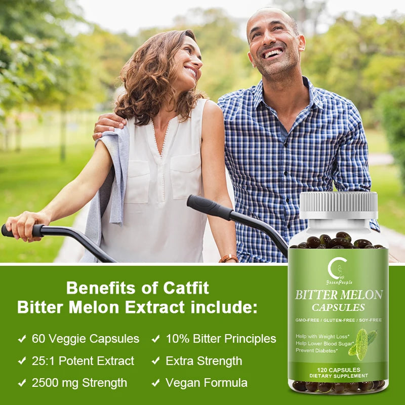 Lukaree 300mg Bitter Melon Extract Capsule for Heart, Blood Sugar and Cholesterol Health