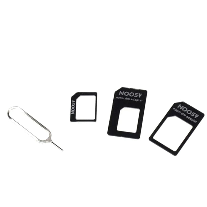 NanoSIM Card to Micro Standard Adapter Converter For Tablet Phone SIM Card Adapter Convert Universal Phones For Nano Sim 4 In 1