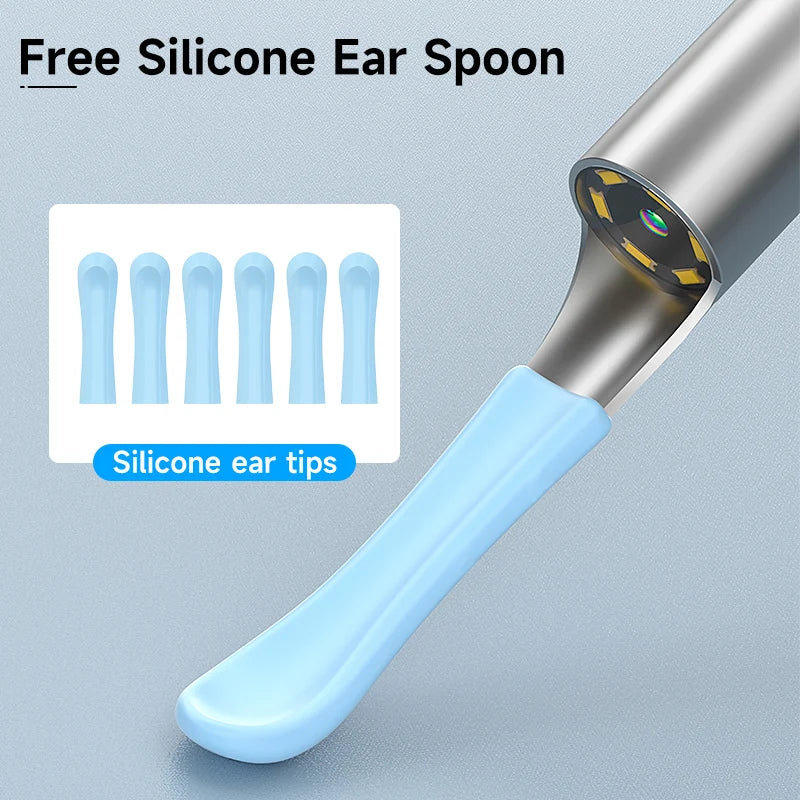 4.2mm Camera Viual WiFi Endoscope 1080P Camera for iOS/Android Phones Tablet Waterproof Ear Scope for Ear Cleaning Skin Check