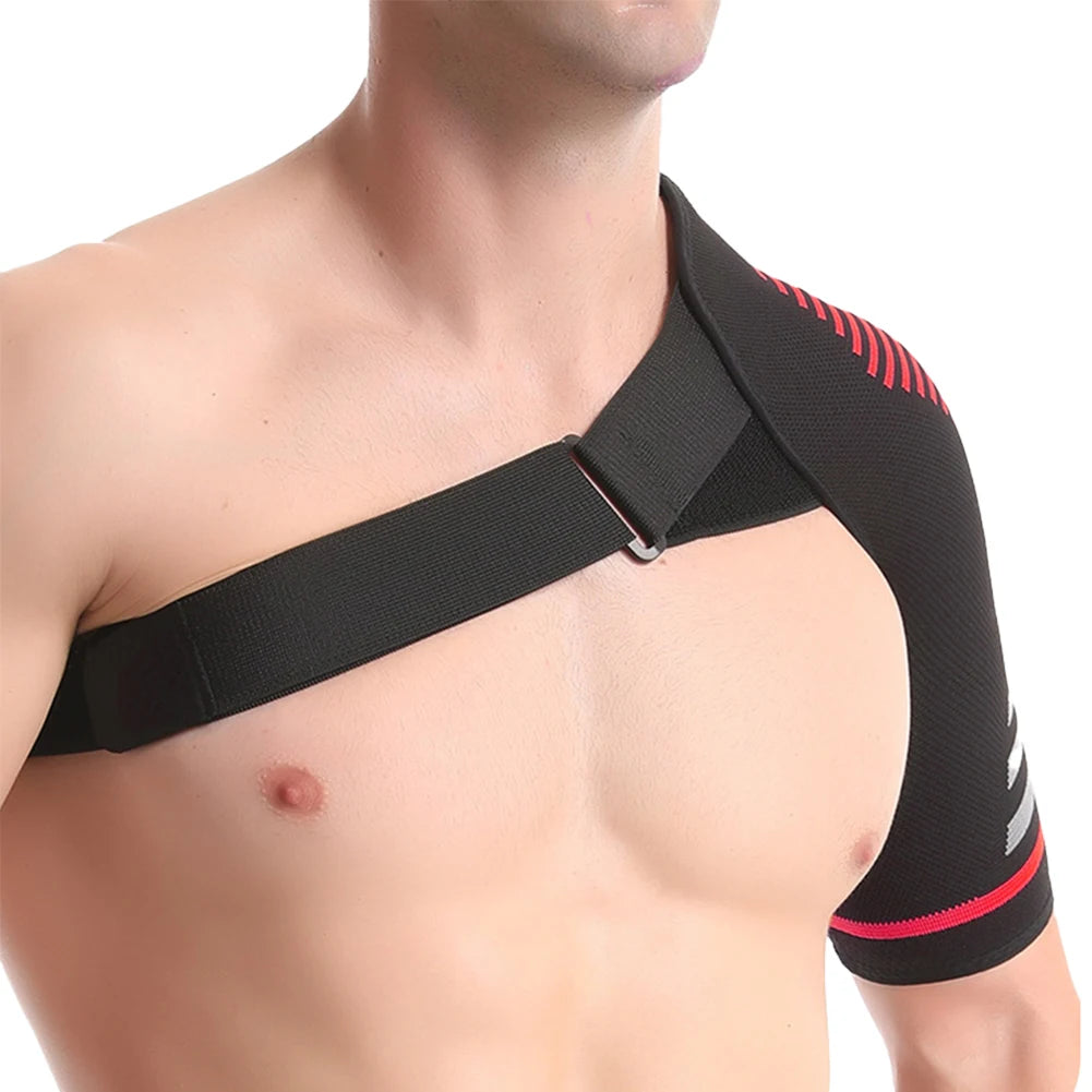 Recovery Shoulder Brace for Men Women,Shoulder Stability Support Brace,Adjustable Fit Sleeve Wrap,Relief for Shoulder Injuries
