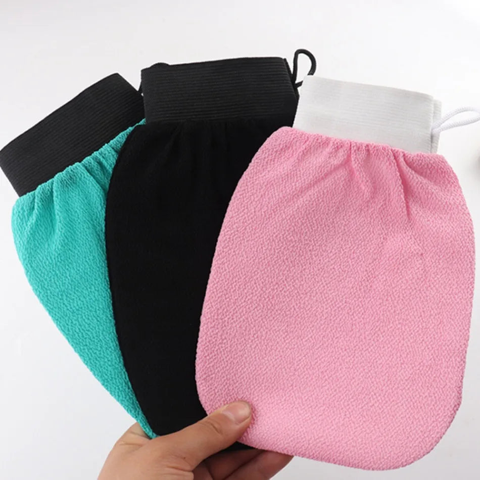 New in 1pc Hammam Shower Thicken Bath Magic Peeling Glove Exfoliating Tan Removal Bathing Cleaning Products Body Scrubber