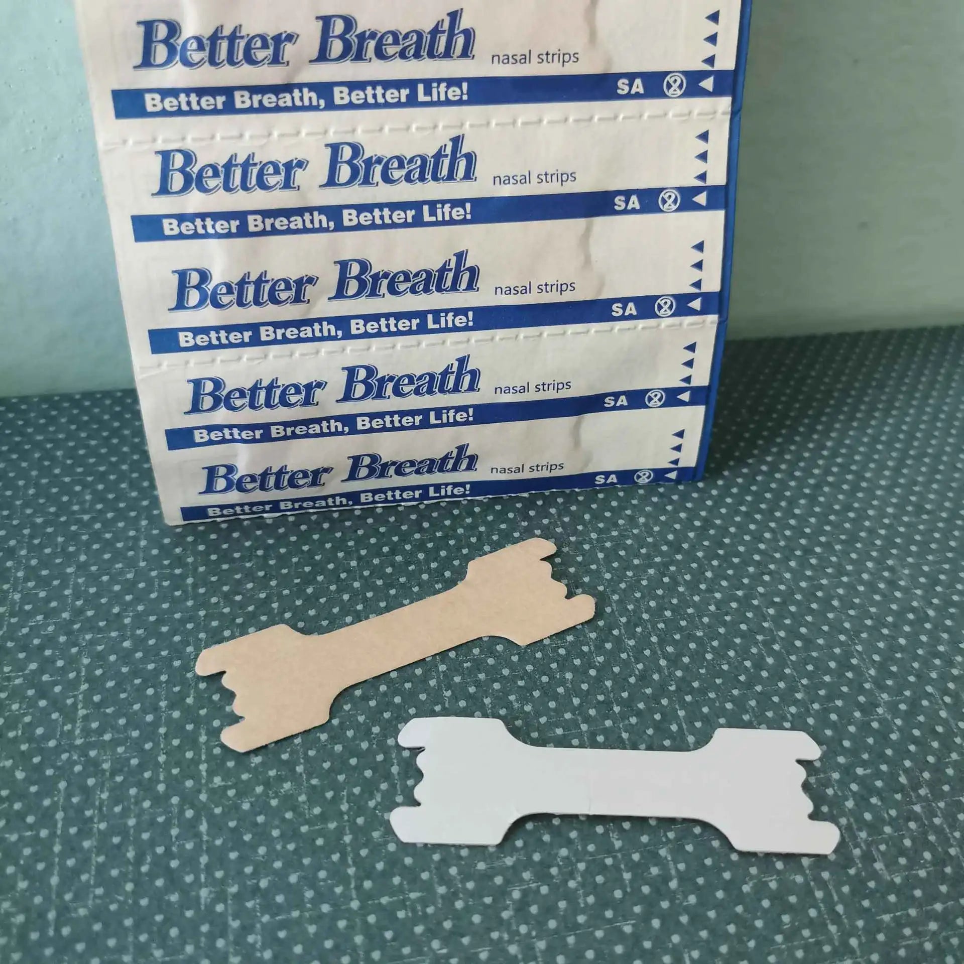 100Pcs/Lot Breath Nasal Strips Right Way Aid Stop Snoring Nose Patch Better Sleeping Patch Product Help Easier Breath Aid Decive