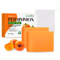 Natural Persimmon Soap Body Cleaning Fragrance Freshness Underarm Leg Bath Cleansers Remove Stains Face Soap Tender Skin Care