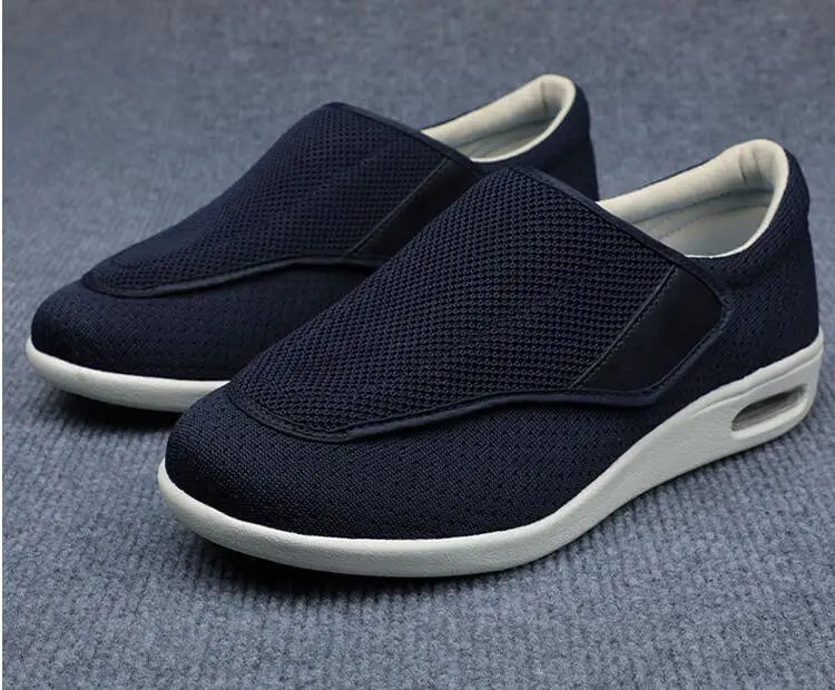 XIHAHA New Casual Orthopedics Wide Feet Swollen Shoes Thumb Eversion Adjusting Soft Comfortable Diabetic Shoe Walking Shoes